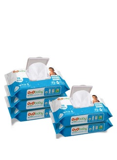 Buy Baby Wipes Offers Combo Wet Wipes With Lid Water Wipes For Newborn Babies Pack Of 5 (360 Wipes)… in Saudi Arabia