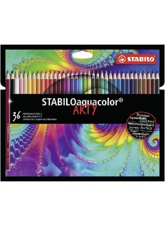 Buy Aquarelle Wooden Color Set 36 Colors Multicolour in Egypt