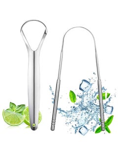 Buy Tongue Scraper, Metal Tongue Cleaner, Easy to Clean, Environmentally Friendly and PracticalEasy To Use Fresh Breath Care Scraper in Saudi Arabia