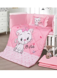 Buy 5-Piece Baby Crib Bedding Set in Saudi Arabia