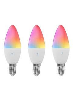 Buy 3 Pcs WiFi Smart LED Bulb 5W Control by Phone App in UAE