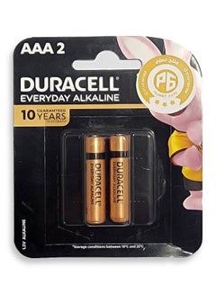 Buy EveryDay Alkaline AAA Batteries - 2 Pieces Gold in Egypt