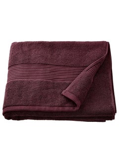 Buy Bath Towel Deep Red 70X140 Cm in Saudi Arabia