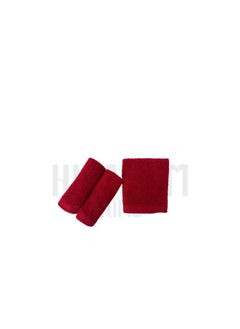 اشتري Hammam home 100% cotton towel 30*30 Maroon في مصر