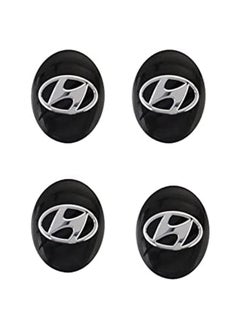 اشتري 3D Tire Hub Sticker - Hyundai - 4pcs في مصر