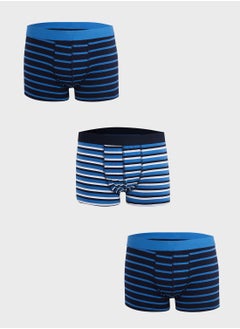 Buy Mens 3 Pack Hipster Trunks in Saudi Arabia