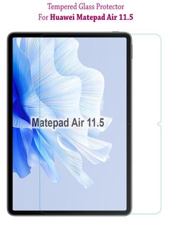 Buy Tempered Glass Screen Protector For Huawei Matepad Air 11.5 Clear in Saudi Arabia