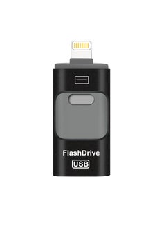 Buy 256GB USB Flash Drive, Shock Proof Durable External USB Flash Drive, Safe And Stable USB Memory Stick, Convenient And Fast I-flash Drive for iphone, (256GB Black Color) in Saudi Arabia