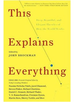 اشتري this explains everything - By John Brockman English Paperback في مصر