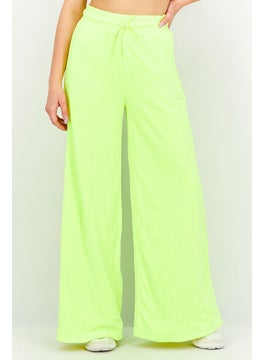 Buy Women Sportswear Fit Jeremy Scott Track Pants, Lime Yellow in UAE