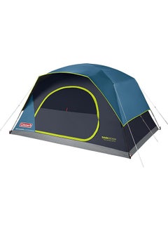 Buy Coleman Skydome Darkroom Tent, One Size, Blue 4 Person in UAE