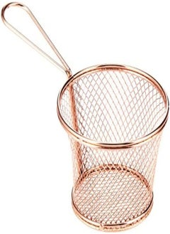 Buy Akdc Mesh Strainer 10Cm X 10Cm X 8Cm Rose Gold in UAE