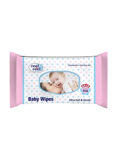 Buy Ultra Soft & Gentle Baby Wipes with Chamomile + Aloe Vera Gel 72 Wipes in UAE