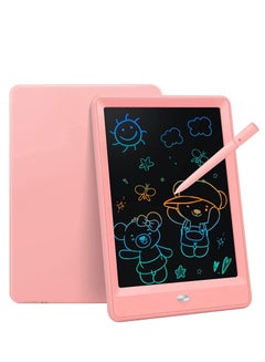 Buy JUNI Girls Toys Gifts LCD Writing Tablet for Kids 10 Inch Colorful Doodle Board Drawing Tablet with Lock Function Erasable Reusable Writing Pad Pink in UAE