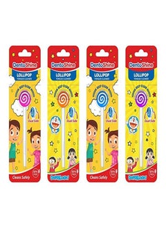 اشتري DentoShine Lollipop Tongue Cleaner With 4 different colour في الامارات