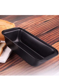 اشتري Carbon Steel Baking Pan Nonstick Rectangle Cookie Sheet Bakeware Roasting Tray Oven Trays - Cake Tray - Oven Pan - Cake Mold - Black في السعودية