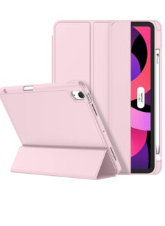 Buy iPad Air 11 Inch Case M2 2024,iPad Air 6th Gen Case,iPad Air 5th/4th Generation 10.9 Inch Case with Pencil Holder,Trifold Stand Cover, Auto Wake/Sleep,Pink in Saudi Arabia