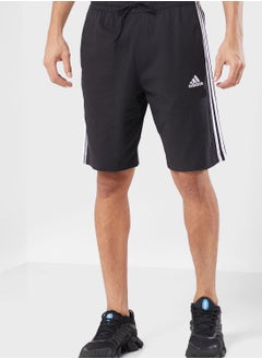 Buy 3 Stripes Essential Single Jersey Shorts in UAE