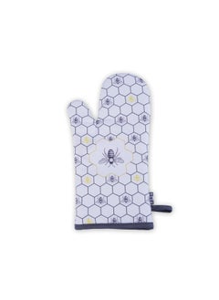 اشتري Honeybee Oven Mitt 18X33cm - Grey في الامارات