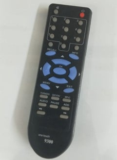 Buy TV remote control model 9300 black in Egypt