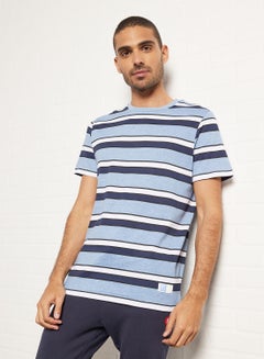 Buy Stripe Print T-Shirt in Egypt