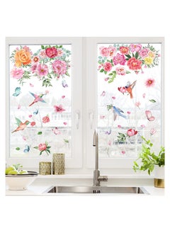 اشتري Window Clings, Butterfly & Bird Anti Collision Window Decoration Decals, for Prevent Bird Strikes on Doors Windows Glass, Decorate Window for Baby Shower Decoration Party Supplies 9 Pcs في السعودية