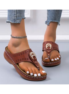 Buy Summer Fashion Flat Sandals in Saudi Arabia