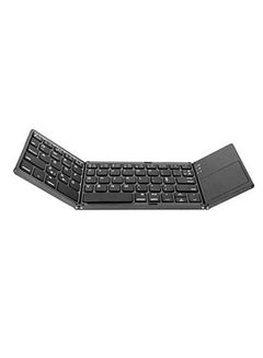 Buy Wireless Foldable Keyboard Bluetooth with Touchpad in UAE