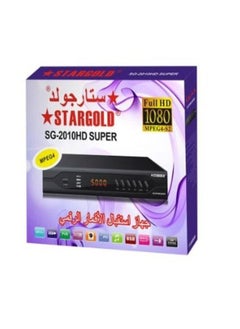 اشتري Satellite HD Receiver Full HD 1080 MPEG4-S2 TV and Radio programmable 8 different favorite group selection Automatic network search Receiver في السعودية