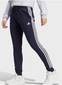 Buy Essentials 3-Stripes French Terry Cuffed Joggers in UAE