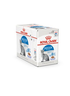 Buy ROYALCANIN, INDOOR STERILISED JELLY, 1 Box in 12pcs x 85g - For Cat Wet Food in UAE