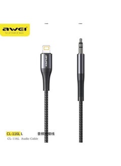 Buy AWEI CABLE LIGHTNING CL-116L 1M NOIR in Egypt