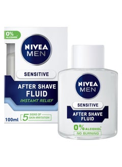 Buy MEN After Shave Fluid Sensitive Chamomile and Hamamelis 100ml in UAE