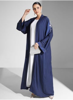 Buy Embellished Front Open Abaya in Saudi Arabia