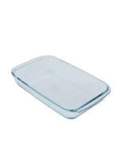 Buy Max Rectangular Glass Oven Tray 1.5 Liter in Saudi Arabia