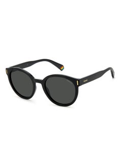 اشتري Women's Polarized Sunglasses Pld 6185/S Grey 47 - Lens Size: 47.2 Mm - Black في السعودية