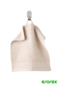 Buy Washcloth light beige 30x30 cm in Saudi Arabia