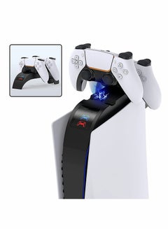 Buy PS5 Charging Station for Sony Playstation 5 Dualsense Controllers,  Add to Top Upgraded Dual Purpose Controller Charger Dock Accessories with 2.5H Fast in UAE