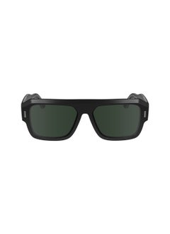 Buy FULL RIM ACETATE MODIFIED RECTANGLE CALVIN KLEIN SUN CK24501S  5615 (001) BLACK in UAE