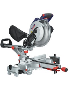 Buy Sliding Compound Miter Saw, 10-Inch, 2200W Power, 5000 RPM, 220-240V, 50/60Hz, 13 kg, MS001-S in UAE