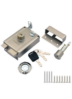 Buy Cylindrical Door Rim Lock Night Latch 2C (Both Side Key) MSN in Saudi Arabia