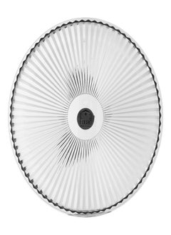 اشتري Large circular acrylic tray, size 35.5*35.5*4 cm في مصر