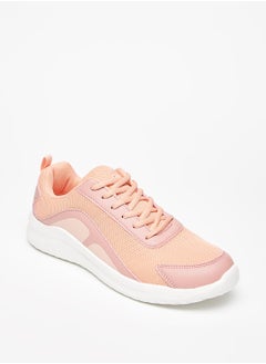 Buy Panelled Womens' Sports Shoes with Lace Up Closure in Saudi Arabia