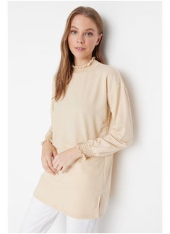 Buy Woman Modest Tunic Beige in Egypt