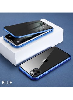 Buy 360 Degree Protective Magnet Case for iPhone 14 pro max 6.7"Blue in UAE