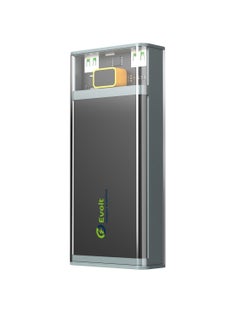 اشتري PB-300 Compact 20,000 mAh Transperent Powerbank with a Type-C & USB-A outputs & Digital Battery Display في الامارات