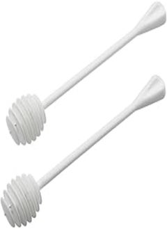 Buy PEDRINI White Honey Servers, Plastic, 2Pcs in Egypt