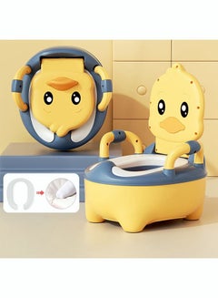 اشتري Splash-Proof Baby Toilet Baby Early Life Training Cute Toilet Chair Detachable Bedpan For Baby Plastic Toilet Potty Trainer Seat في السعودية