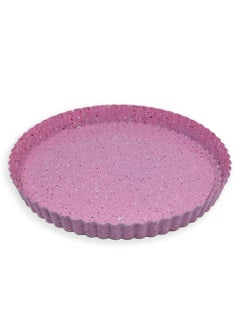 Buy Drubina granite tart mold 26 cm rose in Saudi Arabia