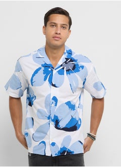 Buy Floral Print Regular Fit Shirt in UAE